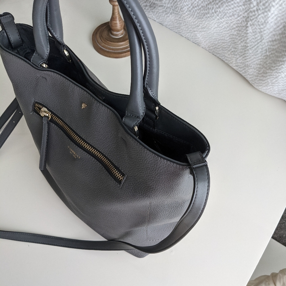 COPY - Giorgio Fiorelli Large Pebbled Leather Tote Bag - Picture 8 of 10